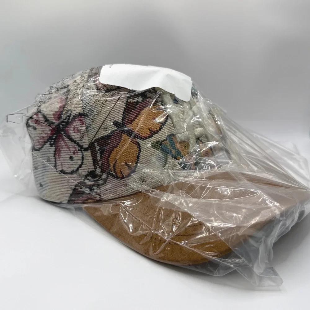 American Needle LA Dodgers Butterfly Jacquard Snapback Hat Brown Unisex OS NEW